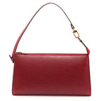 Louis Vuitton Pochette Accessoires Epi Castilian Red Pouch