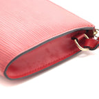 Louis Vuitton Pochette Accessoires Epi Castilian Red Pouch — view 6