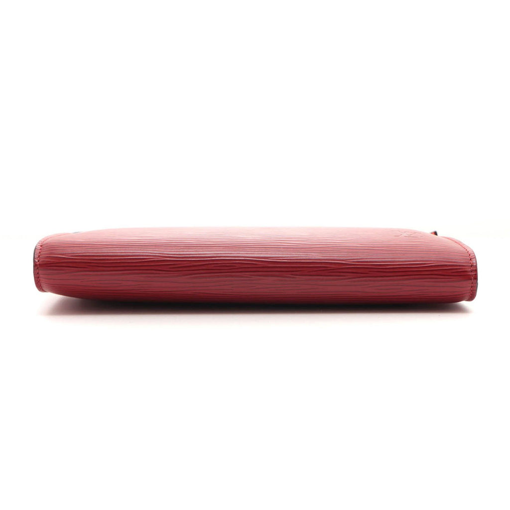 Louis Vuitton Pochette Accessoires Epi Castilian Red Pouch — view 3