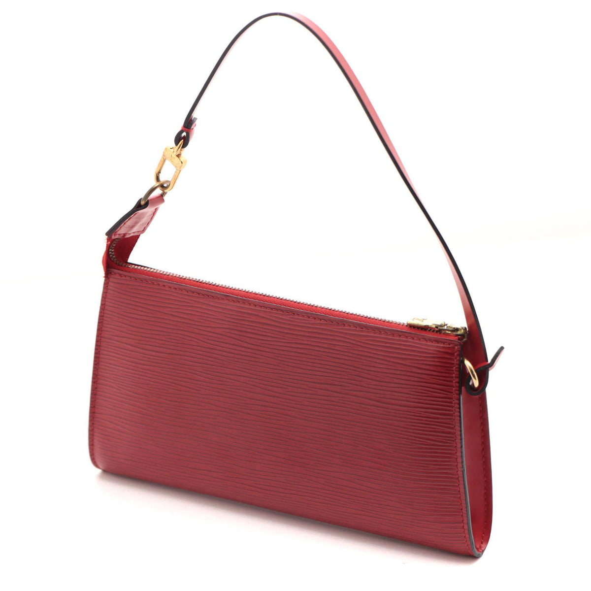 Louis Vuitton Pochette Accessoires Epi Castilian Red Pouch — view 2