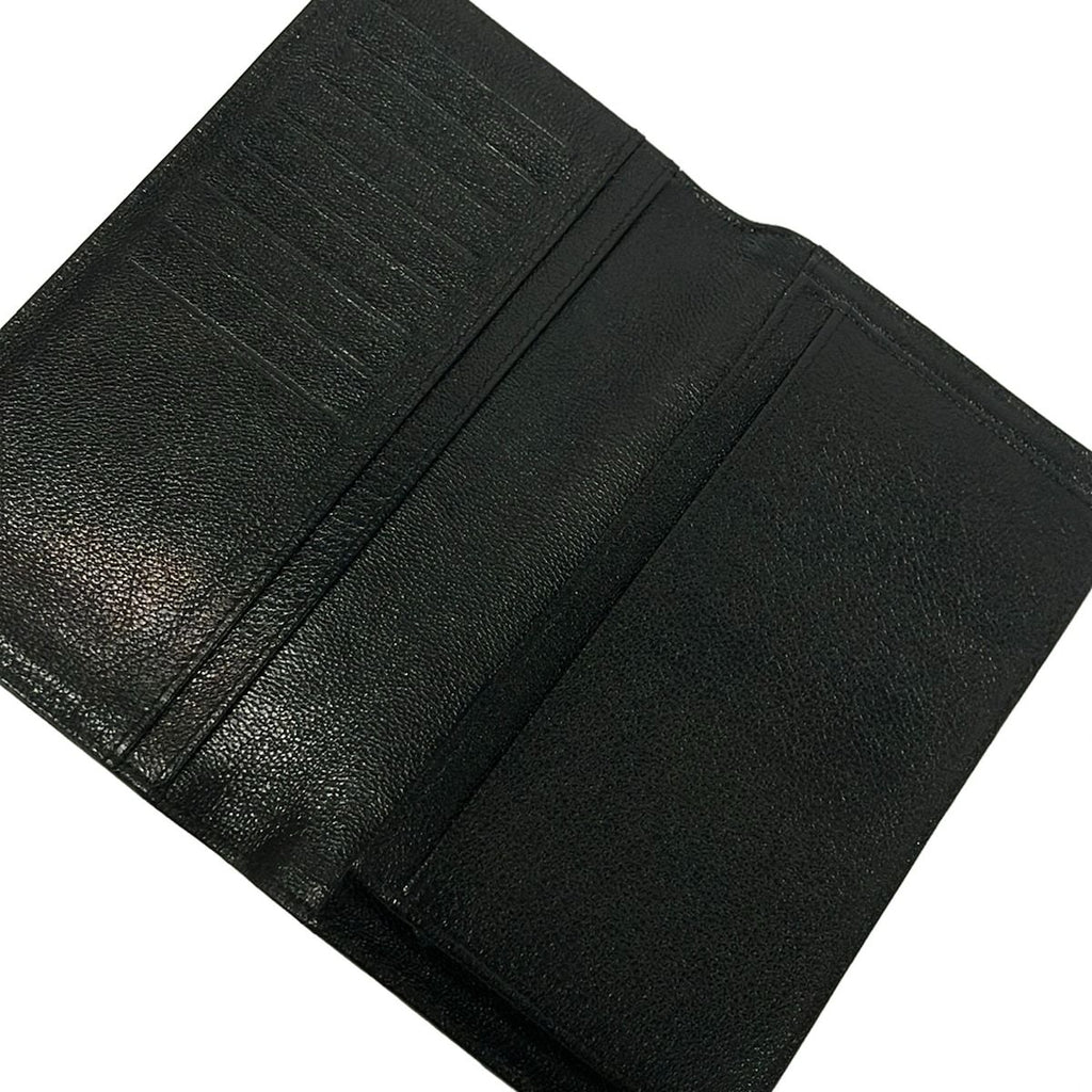 Chanel Wallet Bicolor Silver Leather — view 3