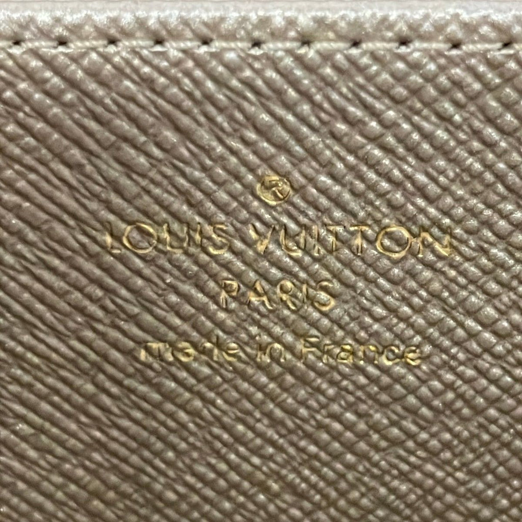 Louis Vuitton Wallet Epi Zippy Champagne Leather Cowhide — view 5