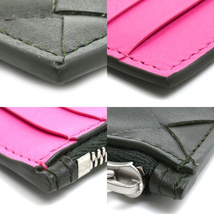 Bottega Veneta Fragment Case Intrecciato Card Camping Bubblegum — view 5