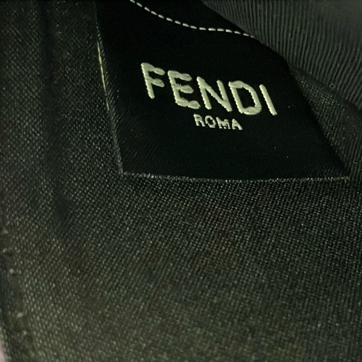 Fendi Wallet Selleria Peekaboo Purple Zip Around Leather — view 5