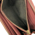 Gucci Wallet Soho Pink Beige Zip Around Leather — view 4