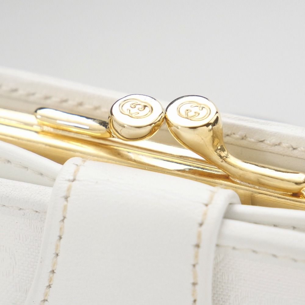 Gucci Vintage Micro GG Bifold Wallet Kiss Lock — view 5