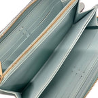 Louis Vuitton Wallet Mahina Zippy Mineral Blue Leather Cowhide — view 3
