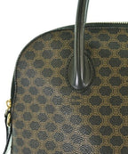 Celine Macadam Handbag Brown — view 7