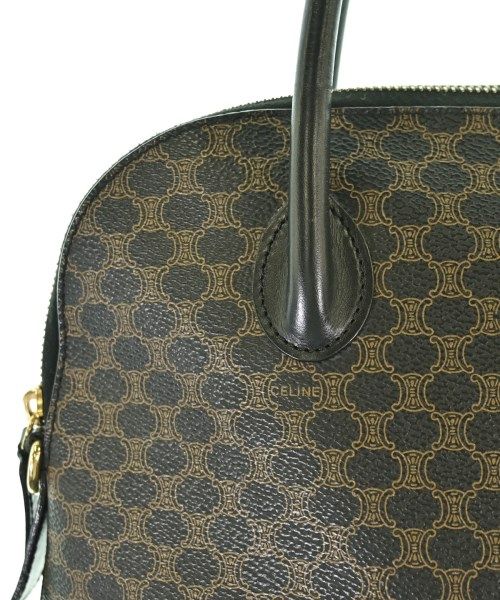 Celine Macadam Handbag Brown — view 7