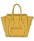 Celine Luggage Micro Shopper Handbag