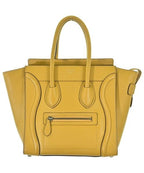 Celine Luggage Micro Shopper Handbag