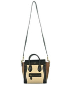Celine Leather Luggage Nano Shopper Handbag — view 3