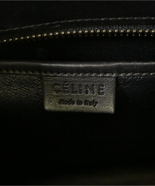 Celine Leather Luggage Nano Shopper Handbag — view 5