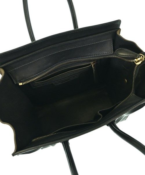 Celine Luggage Micro Shopper Handbag — view 3