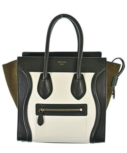Celine Luggage Micro Shopper Handbag