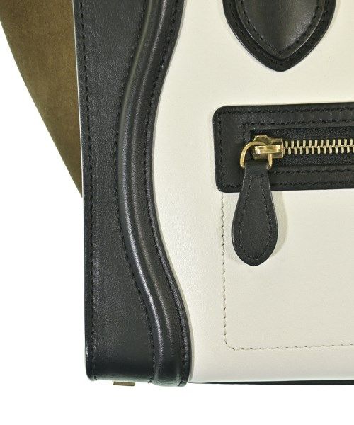 Celine Luggage Micro Shopper Handbag — view 7