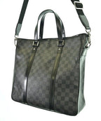 Louis Vuitton Damier Graphite Tadao Shoulder Bag — view 6
