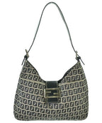 Fendi Zucchino Mamma Bucket Shoulder Bag — view 3