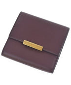 Bottega Veneta Leather Trifold Wallet Coin Purse