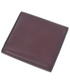 Bottega Veneta Leather Trifold Wallet Coin Purse — view 2