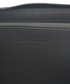 Bottega Veneta Intrecciato Round Zip Wallet Coin Purse — view 4