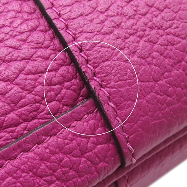 Hermes Tote Bag Garden Party PM 36 Rose Purple Silver Oarleather — view 5