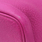 Hermes Tote Bag Garden Party PM 36 Rose Purple Silver Oarleather — view 4