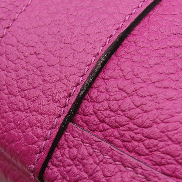 Hermes Tote Bag Garden Party PM 36 Rose Purple Silver Oarleather — view 6