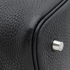 Hermes Handbag Picotin Lock MM 22 Taurillon Clemence Black Silver — view 5