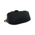 Prada Logo Tessuto Pocono Nylon Leather 2-Way Shoulder Bag Black — view 7