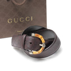 Gucci Belt Guccissima GG Bamboo Leather