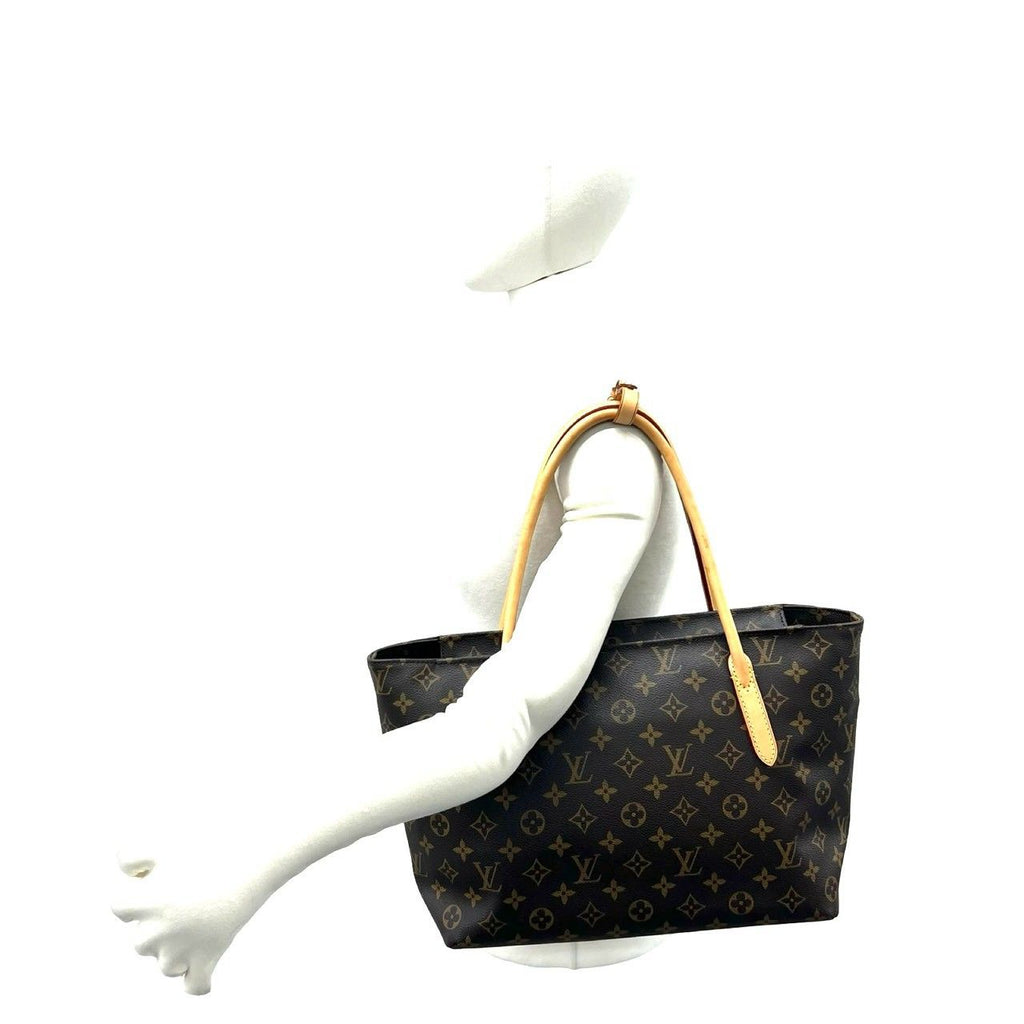 Louis Vuitton Raspail PM Monogram Leather Tote Bag Brown — view 2
