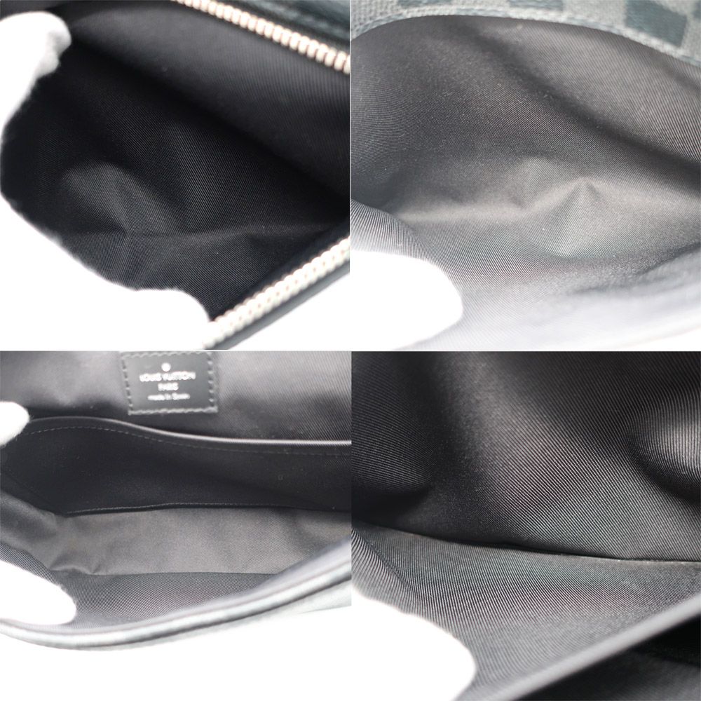 Louis Vuitton District PM Black Damier Graphite Canvas Silver — view 8