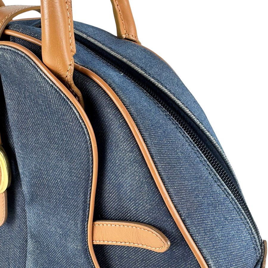 Dior Handbag Navy — view 6