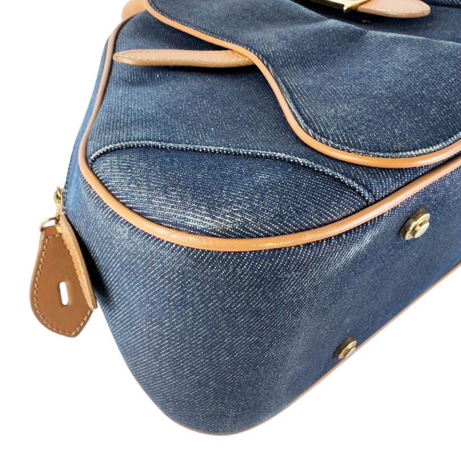 Dior Handbag Navy — view 8