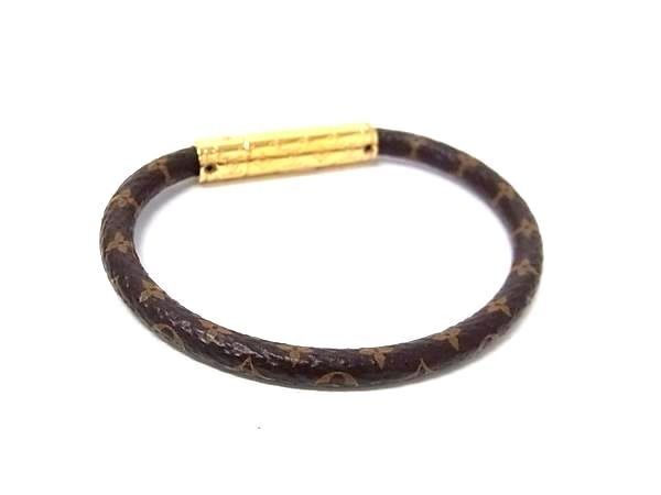 Louis Vuitton Bracelet LV Confidential Brown Gold Metal — view 2