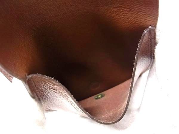 Louis Vuitton Coin Purse Monogram Porte Monnaie Guse Brown Leather — view 5