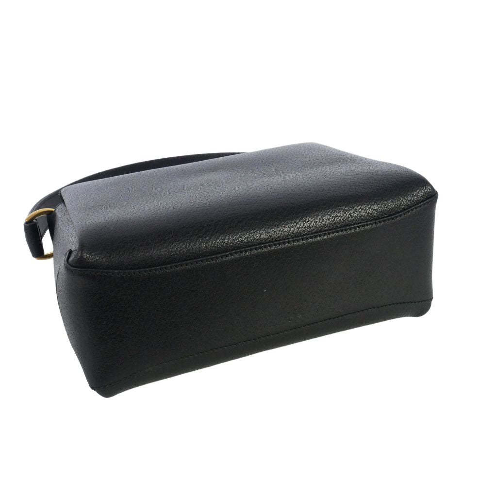 Gucci Vintage Bamboo Turnlock Mini Handbag Black — view 3