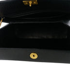 Gucci Vintage Bamboo Turnlock Mini Handbag Black — view 5