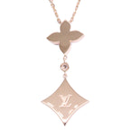 Louis Vuitton Mother of Pearl Diamond Pendant Star Blossom — view 5