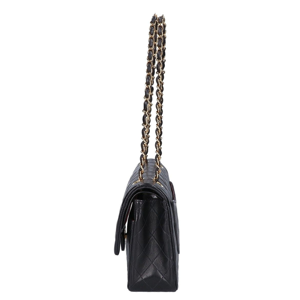 Chanel Lambskin Double Flap Bag Quilted 25 Chain — view 2