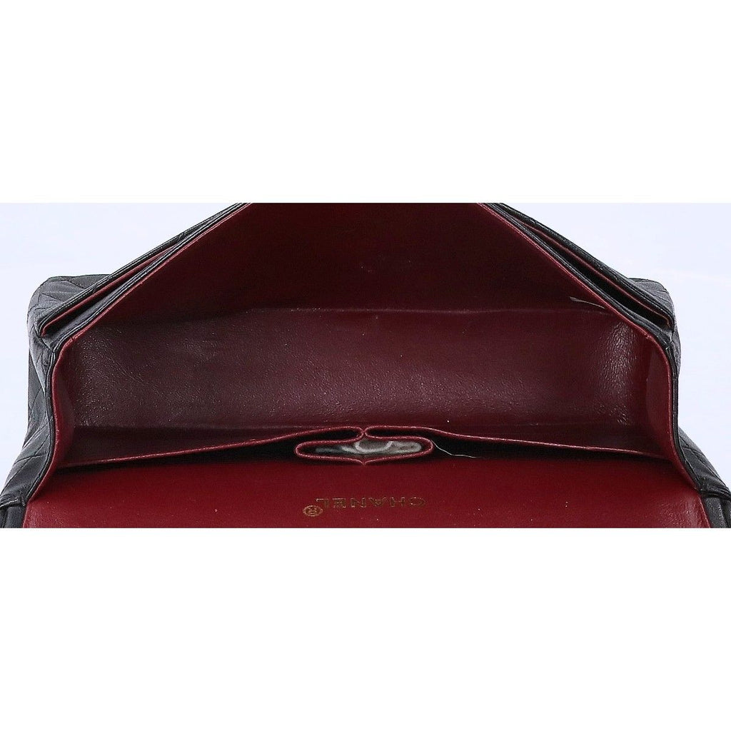 Chanel Lambskin Double Flap Bag Quilted 25 Chain — view 4
