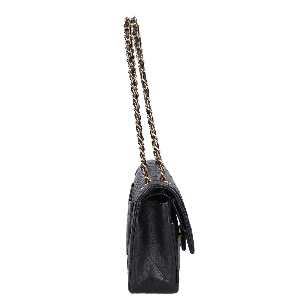 Chanel Lambskin Double Flap Bag Quilted 25 Chain — view 3