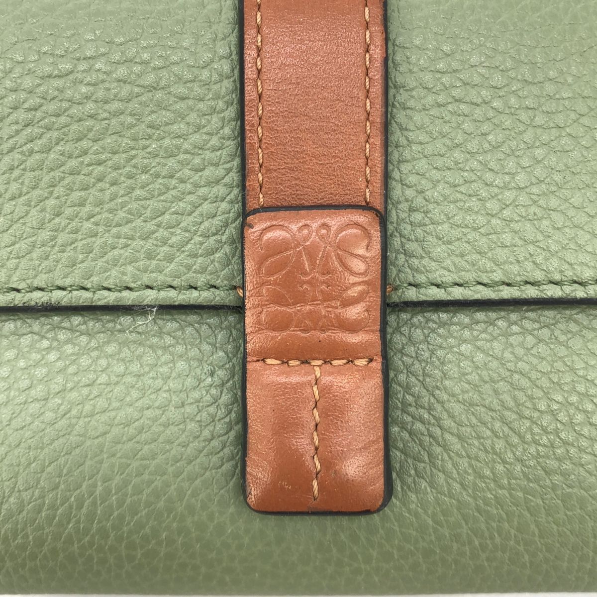 Loewe Trifold Wallet Green — view 3