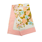 Hermes Carre 90 Romantique Romantic Scarf Pink Silk — view 6