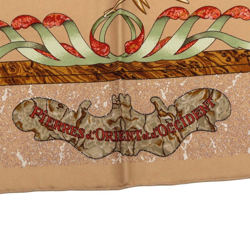 Hermes Carre 90 Oriental Stone and Western Stonework Pierres D'orient — view 6