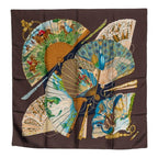 Hermes Carre 90 Brise de Charme Enchanting Breeze Scarf Large Multicolor Silk