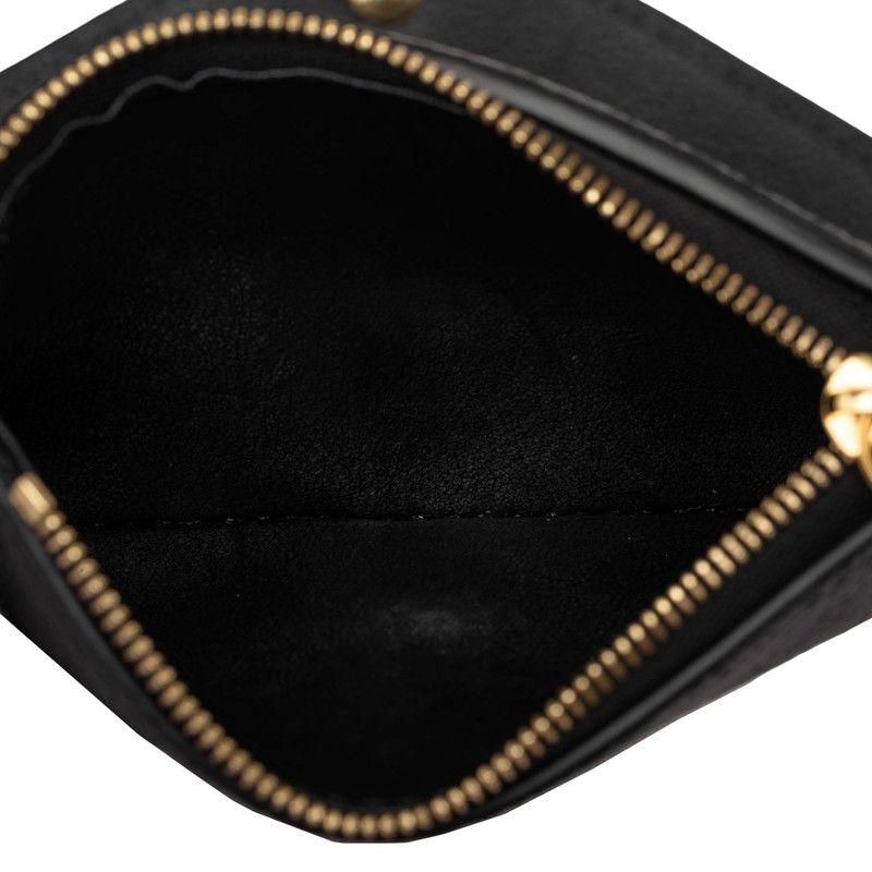 Louis Vuitton Monogram Empreinte Portefeuille Victorine Trifold Wallet Black — view 4