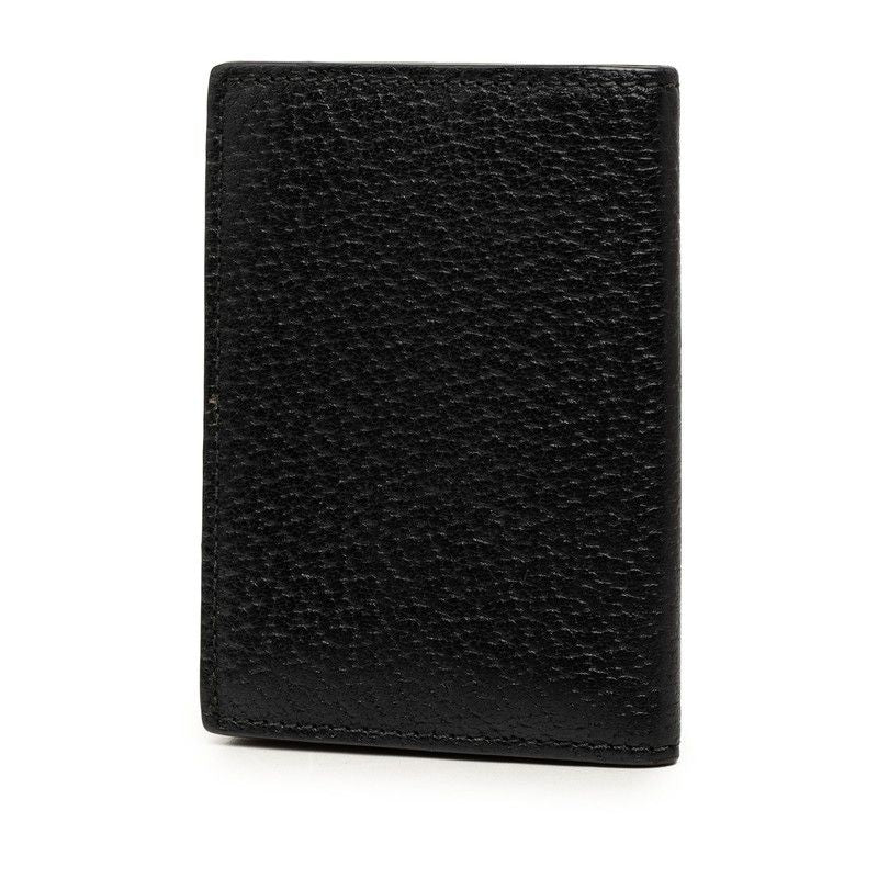 Gucci GG Marmont Card Case Black Leather — view 2