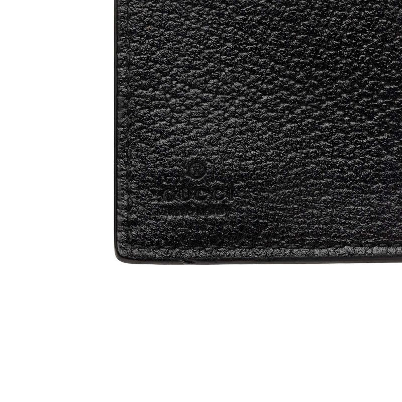 Gucci GG Marmont Card Case Black Leather — view 6